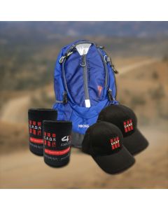 CAOS 40L Adventure Backpack + Baseball Cap 2-Pack + Magnetic Stubby Cooler 2-Pack