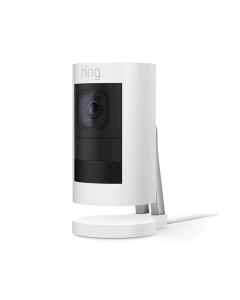 Ring Stick Up Cam Elite Wired Security Camera - White