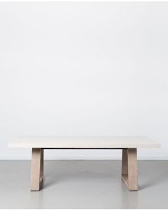 Denison Terrazzo Dining Table - Shell